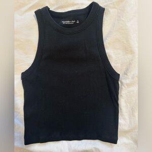 A&F Ribbed Scoopneck Tank